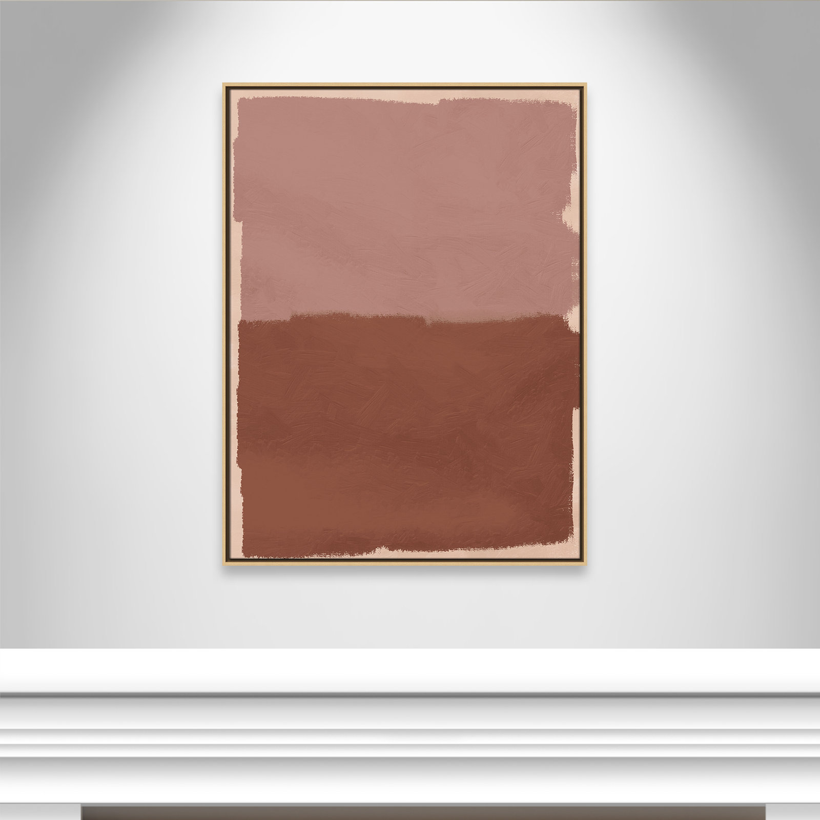 Hollow Delight Print by Marcus Prime, 31.5'' W x 41.5'' H, Natural Floater