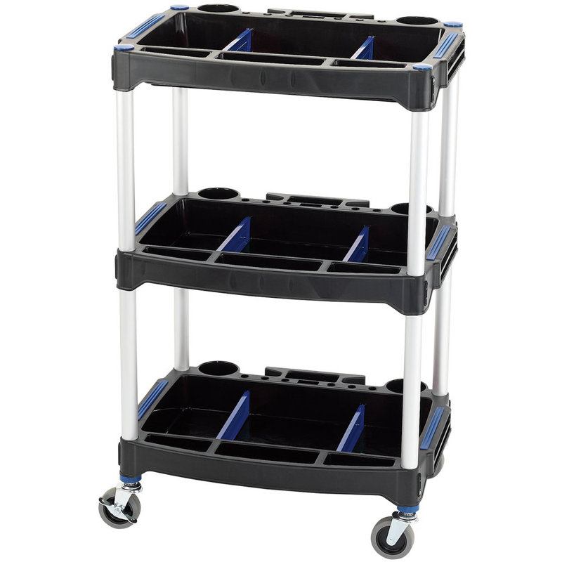 89cm H x 57cm W x 45cm D 75kg Platform Trolley - 4612