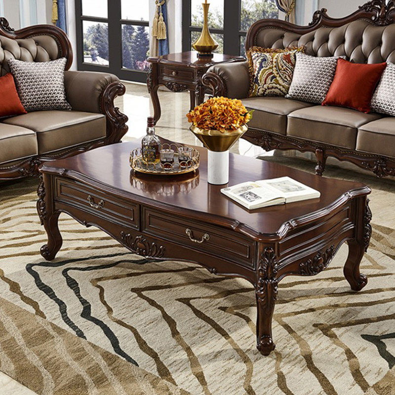 American-style retro luxury coffee table
