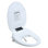 Siège de toilette électrique bidet avec télécommande, siège de toilette chauffant, eau chaude instantanée, séchoir à air chaud, couvercle à fermeture lente, affichage à DEL