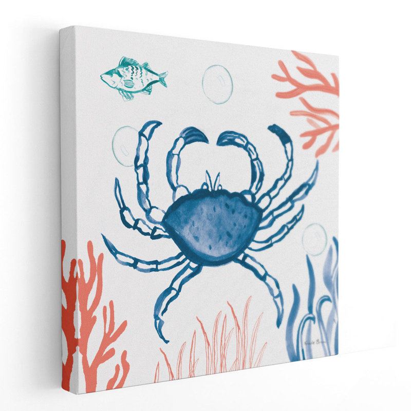 Coastal Jewels V - reproduction d'art sur toile, H 40 po x l 40 po
