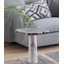Table de bout colonne en marbre Poste