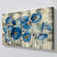 "Aquamarine Floral" par Silvia Vassileva, reproduction sur toile-24517035
