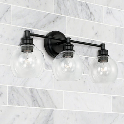 3 - Light Dimmable Vanity Light