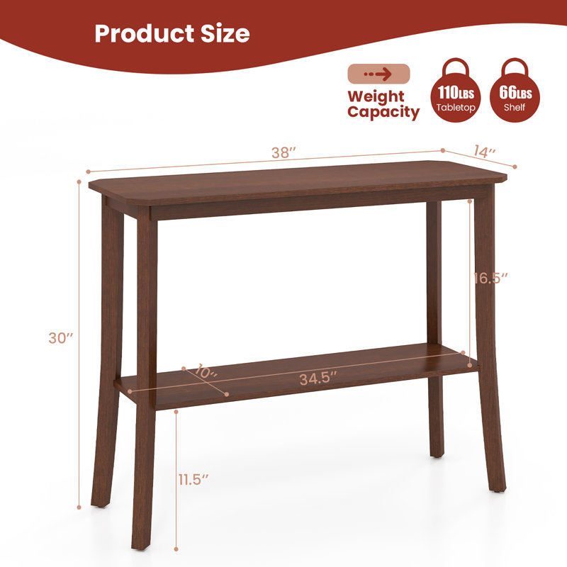 38'' Console Table