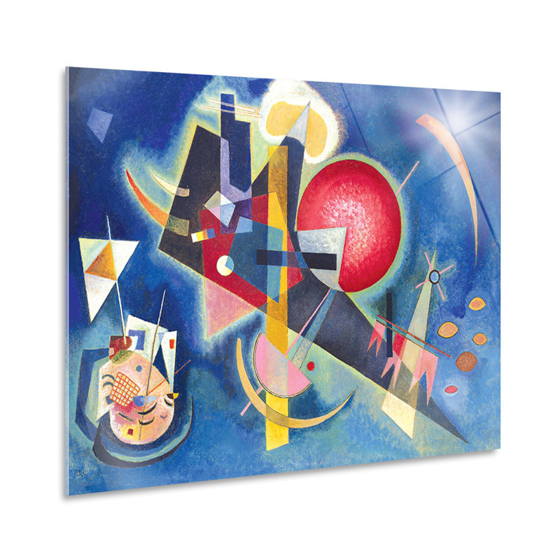 In Blue by Vassily Kandinsky - No Frame Print, 70cm H x 100cm W, Plastic/Acrylic
