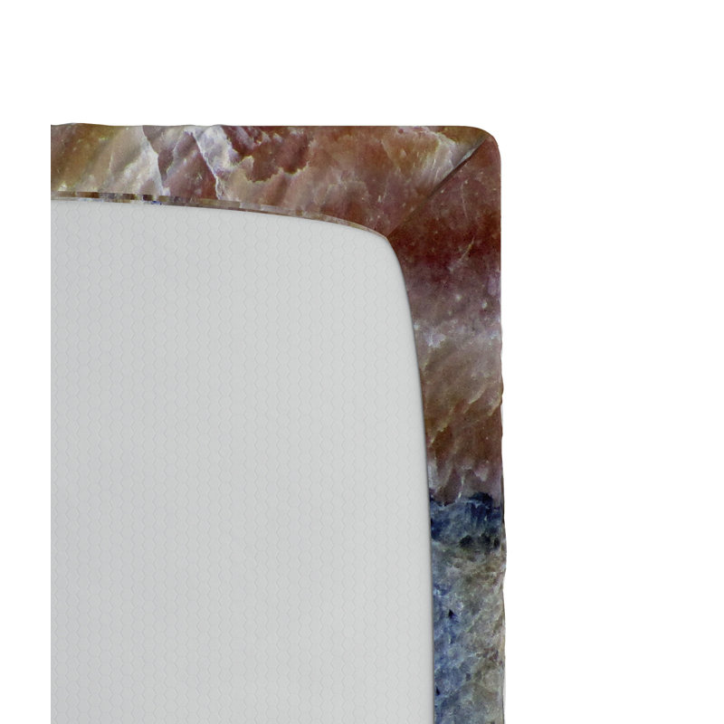 Microfiber Abstract Fitted Sheet, Twin Fitted Sheet