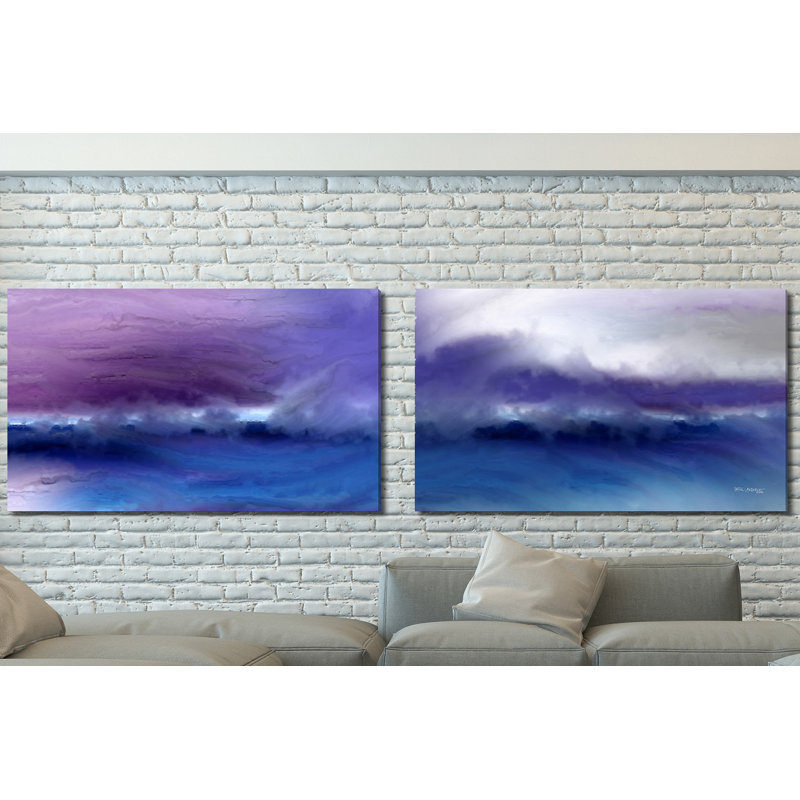 « a changeing va venir », reproduction d’art à multiples images sur toile tendue, H 18 po x l 60 po x P 1,5 po