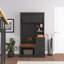 Arbre d'entrée Onnilde de 39,4 po de largeur avec rangement pour chaussures-2056728137
