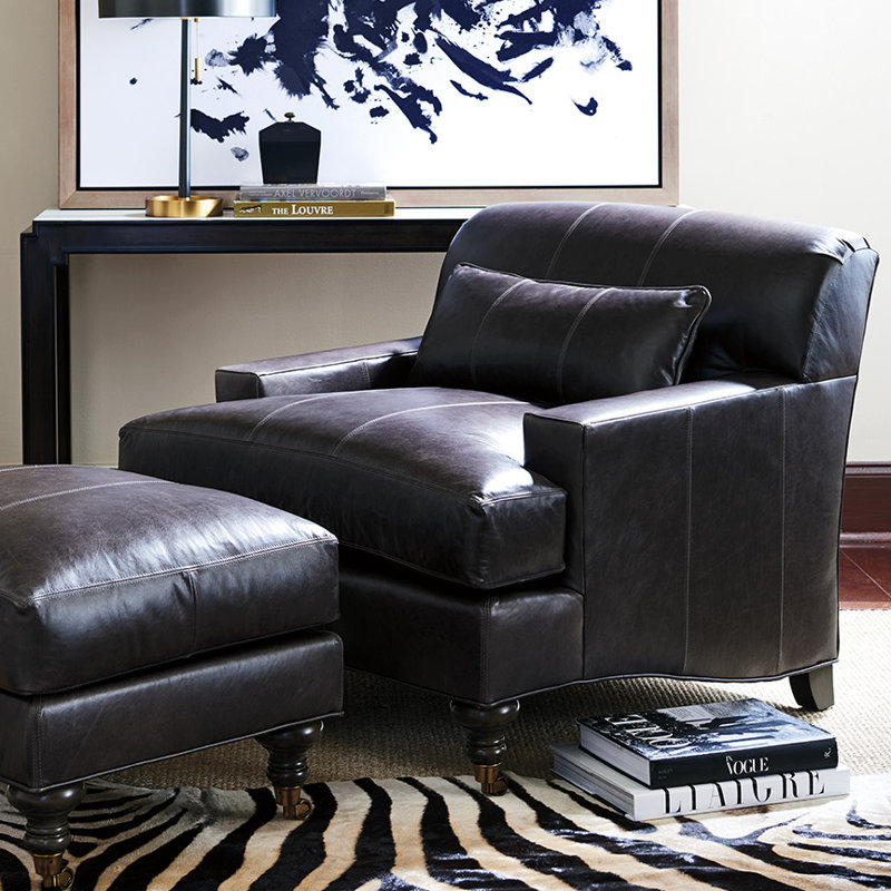 Chaise en cuir Oxford