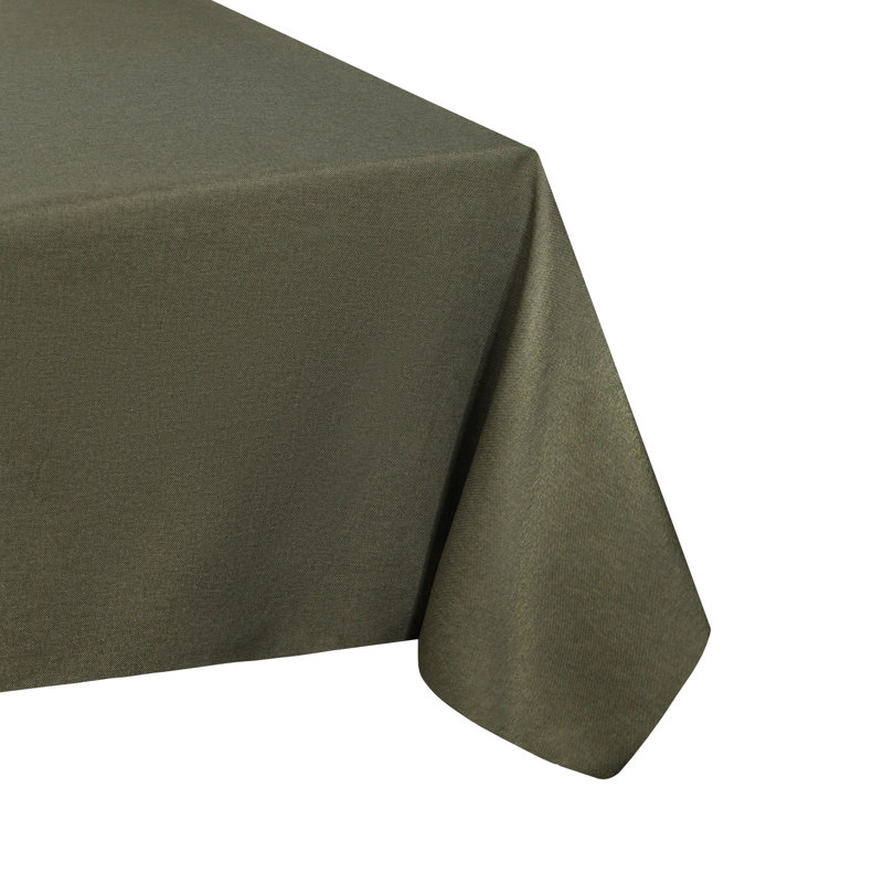 Nappe ronde en polyester Vallejos, 60 po, carré, Vert pin