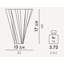 Shanghai Poly Methyl Methacrylate Table Vase-96432385