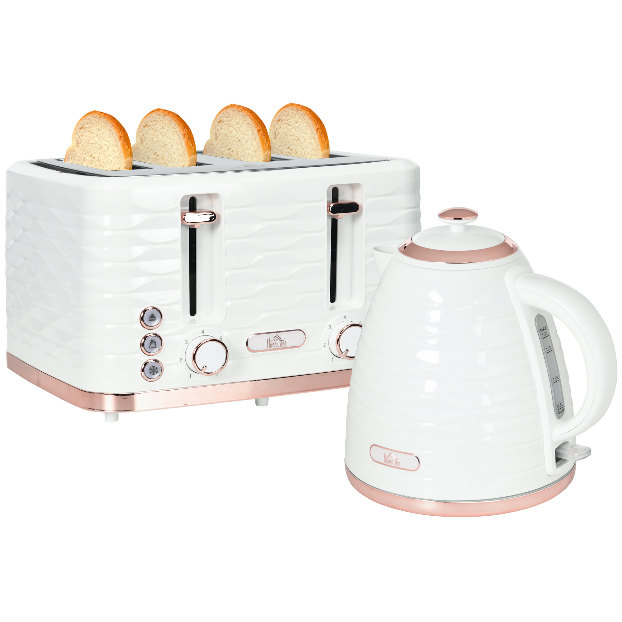 HOMCOM Kettle And Toaster Set Reviews