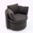 Hever Upholstered Swivel Barrel Chair-228032484