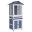 Terrarium vertical en bois avec armoire de rangement 58 gallons