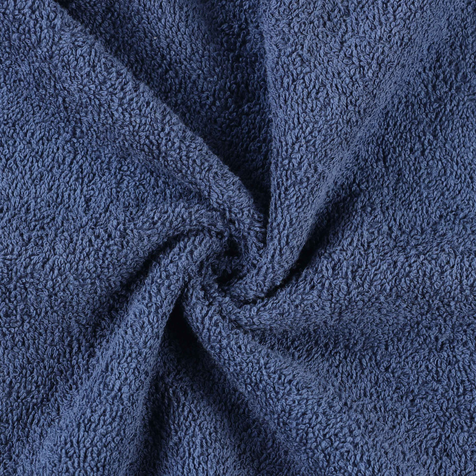 Asleigh Eco-Friendly Cotton 8 Piece Assorted Bathroom Towel Set, Navy Blue
