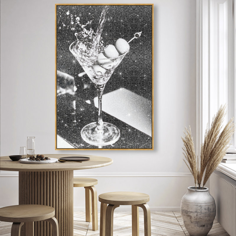 Chill Time III Print by Oliver Gal, 16"H x 11"W, Gold Floater Frame