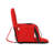 Portable Heated Reclining Stadium Chair with Armrests, Heated Padded Back & Seat-1416098610