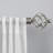 Exclusive Home Torch Curtain Rod and Coordinating Finial Set, Adjustable-437156240-437156253
