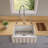 24'' L Single Bowl Fireclay Kitchen Sink-23317361