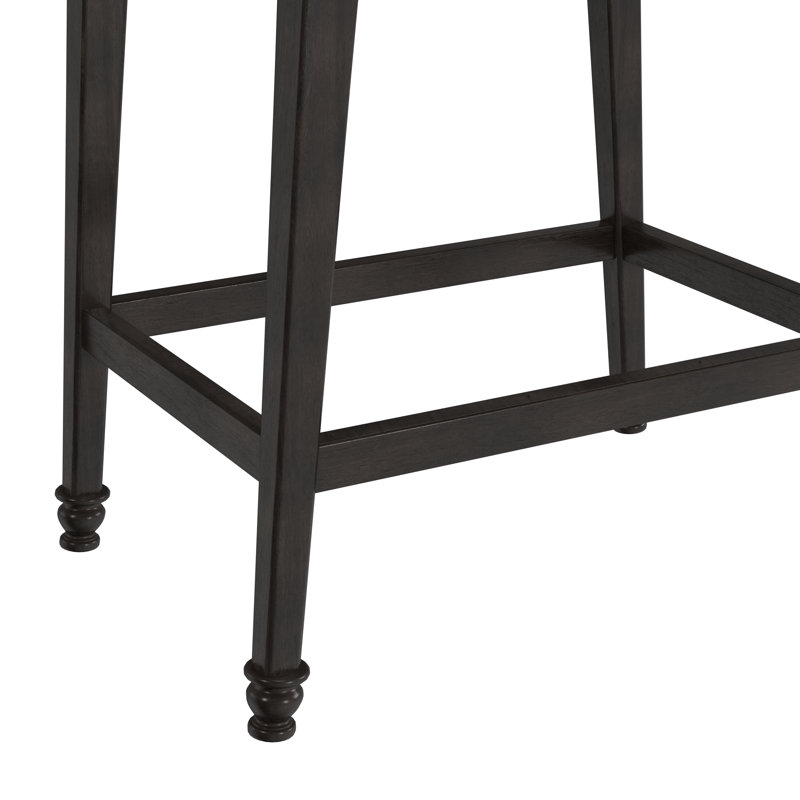 Upholstered Counter Stool with Solid Wood Frame, Counter Stool (27" Seat Height)