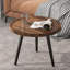 Ensemble de 2 tables gigognes Mid-Century en noyer