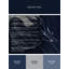 Tapis bleu moelleux doux et moelleux à motif géométrique moderne et élégant Fallston Alien Warrior-763321098