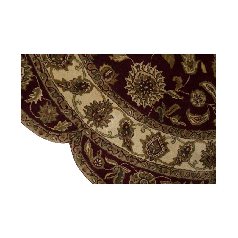 Hand-Knotted High-Quality Brown Area Rug