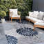 Tapis floral intérieur / extérieur-112263285