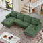 4 Seater Corduroy Sofa & Chaise-6392077