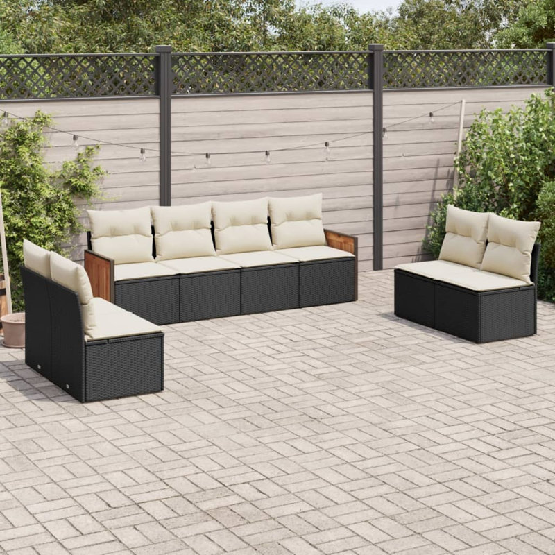 Ensemble de canapé de jardin Vidaxl