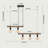 Macgregor 5 - Light Kitchen Island Pendant Light[No Bulb]