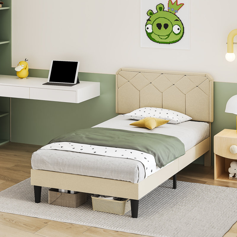 Metal Piece Bedroom Set, Twin, Gray