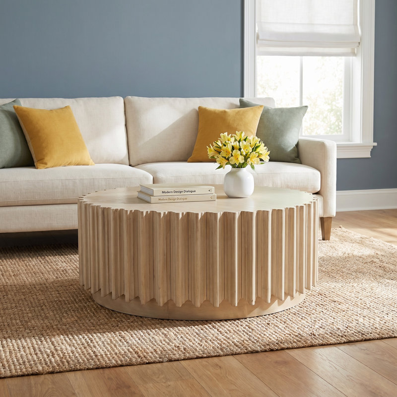 Melveen Solid Wood Single Coffee Table