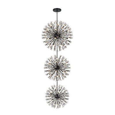 Behrens 74 - Light Dimmable Tiered Chandelier