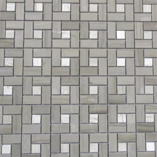 12" x 12" Marble Mosaic Wall & Floor Tile