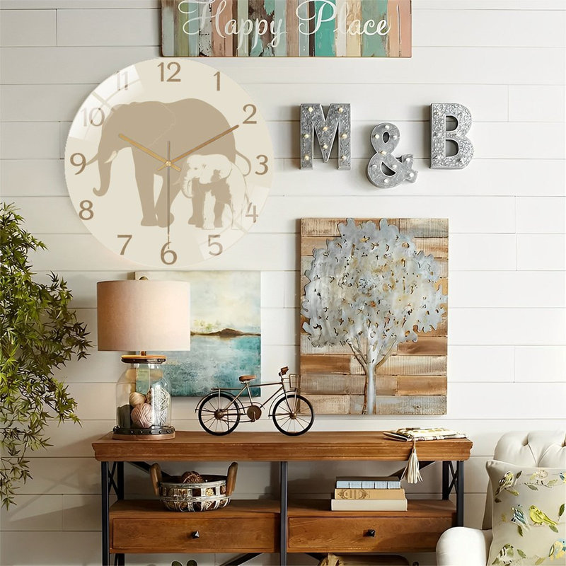 Horloge murale Elephant