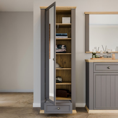 1 Door Manufactured Wood Wardrobe