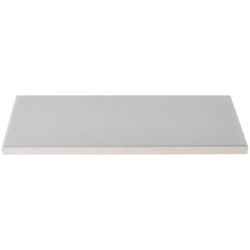 Stacy Garcia Victoria Ceramic Subway Wall Tile, Gray, 4" W x 8" L