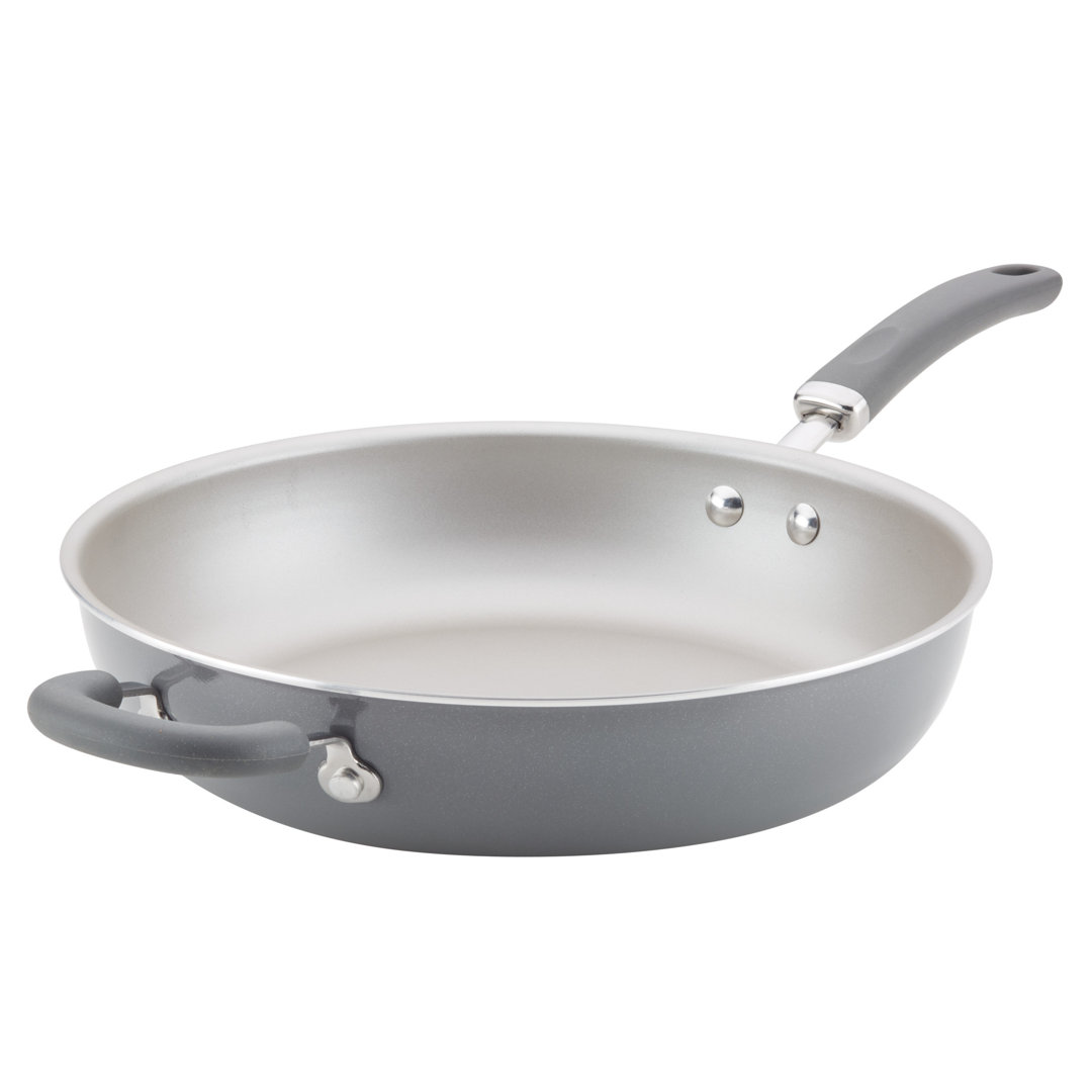 Rachael Ray Create Delicious Nonstick Deep Frying Pan / Skillet, 12.5 Inch Rachael Ray 