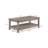 3-Piece Cocktail Set Wooden Table Top Rectangular Coffee Table and Two Matching Square End Tables-251503421