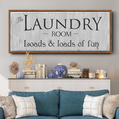 Loads of Fun- Framed Canvas
