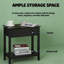Table de rangement mince, table d'appoint étroite, table de bout