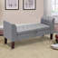 Banc de rangement à couvercle rabattable rembourré Bataille-1087088194