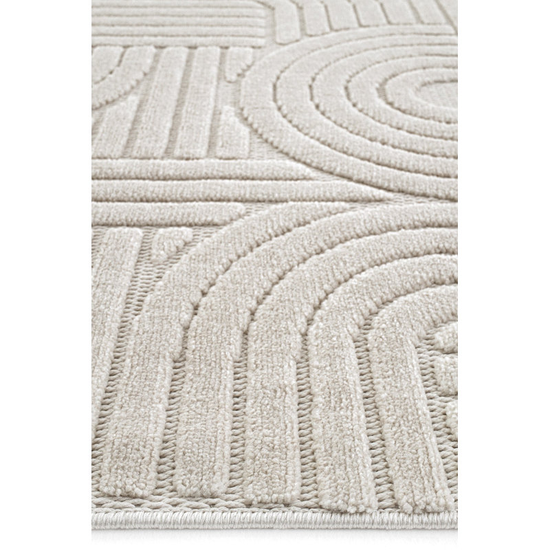 Minka Geometric Machine Made Indoor / Outdoor Area Rug, Runner 100 x 450cm