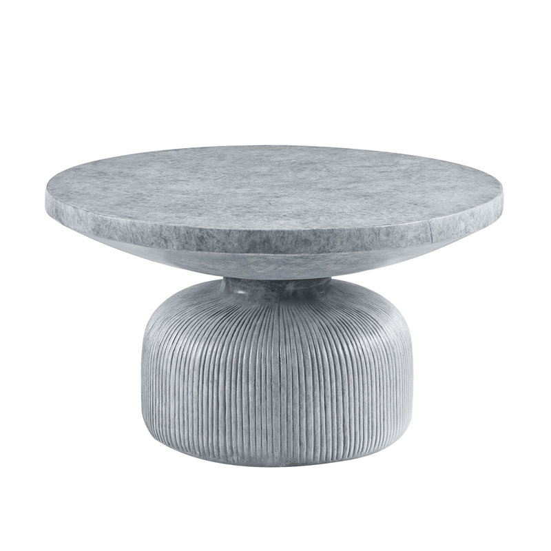 Laddie Pedestal Coffee Table,center table,coffe table