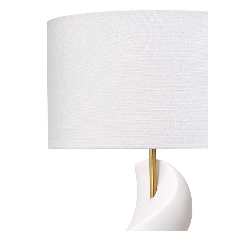 Cobra Ricestone Table Lamp with Linen Shade