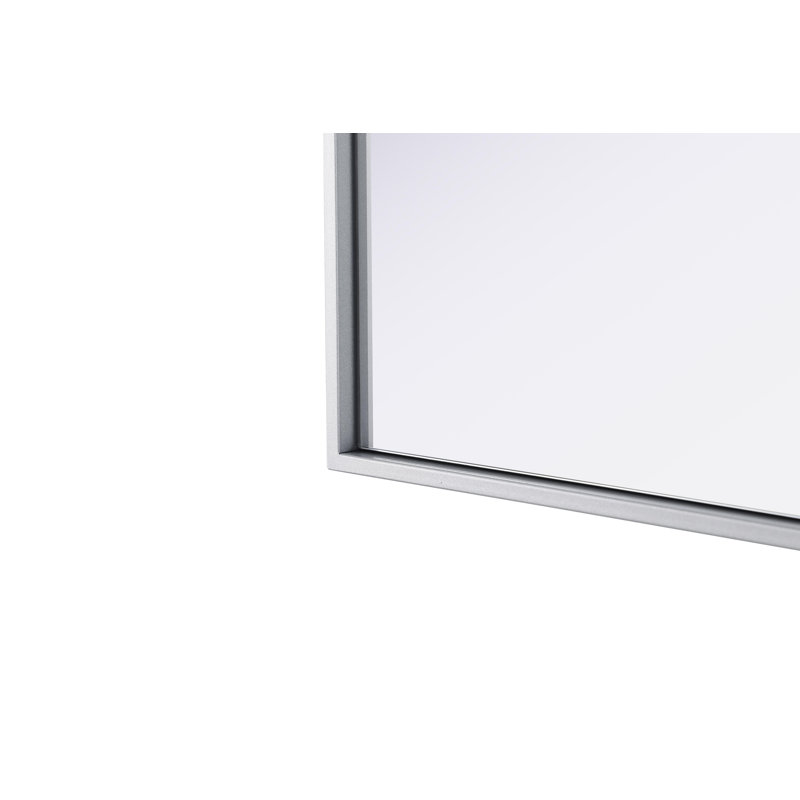 Miroir Amoura, 24 po x 20 po, Argent