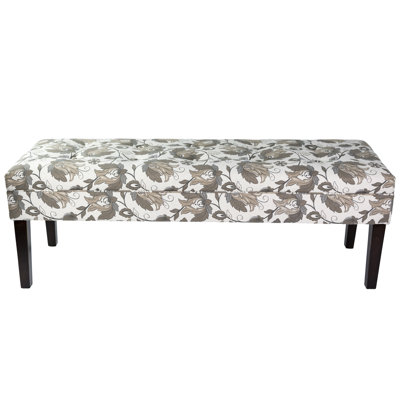 Banc rembourré floral Terese