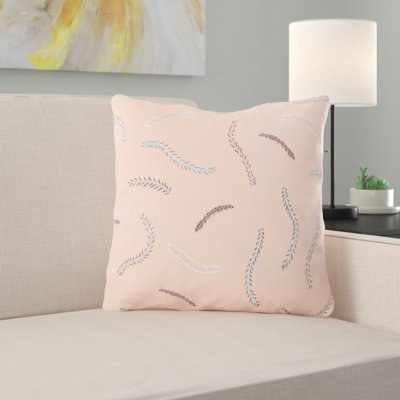 Plumelet Throw Pillow